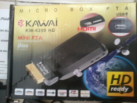  KAWAI KW-6200 HD USB PVR BISS Lİ MİNİ UYDU ALICI