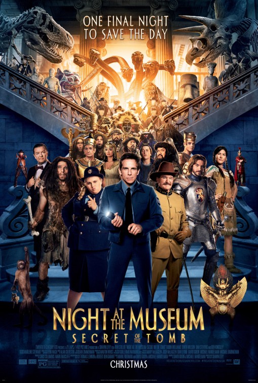  Night at the Museum: Secret of the Tomb (2014) | Ben Stiller - Robin Williams