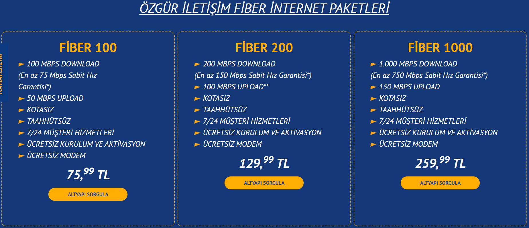 turknet in yeni fiber paketleri donanimhaber forum