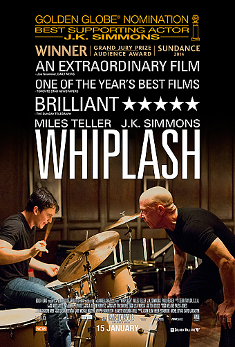  Whiplash (2014) - Miles Teller , J.K. Simmons