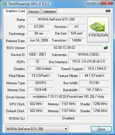  GTX 275 AMP-GTX 275-GTX 280-HD4890 TEST SONUÇLARI