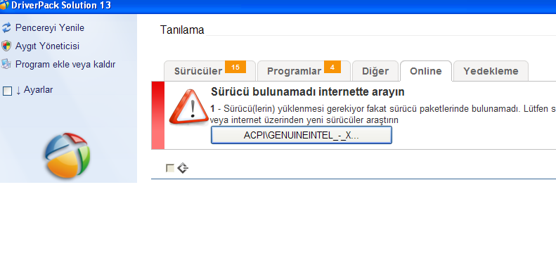 aygıt yöneticisinde işlemci sarı ışık kod 28
