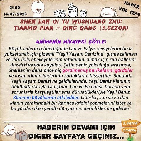 Animeli Günler Haber (AnimeSeverler)📰