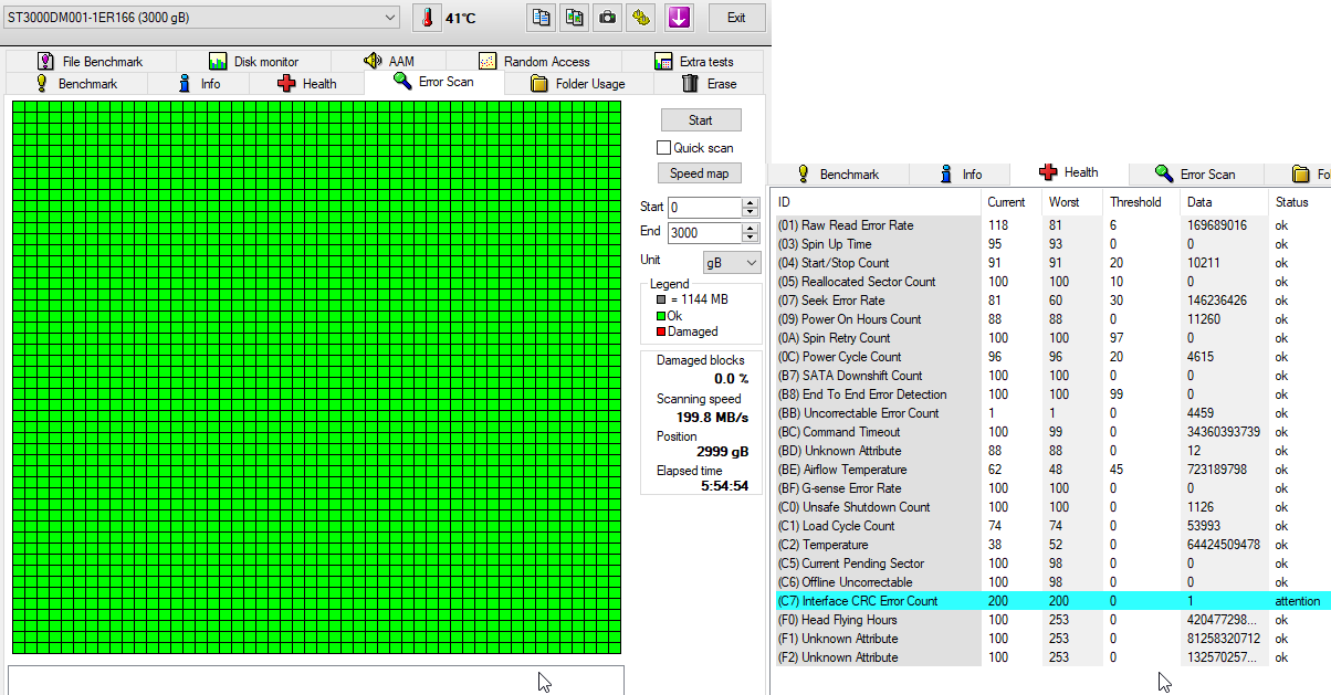 HDD Bad Sector sorununu nasıl çözdüm? (HD Tune)