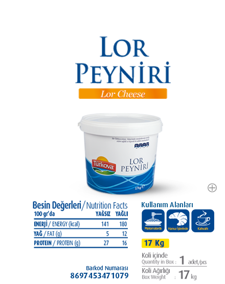  Türkova Lor Peyniri