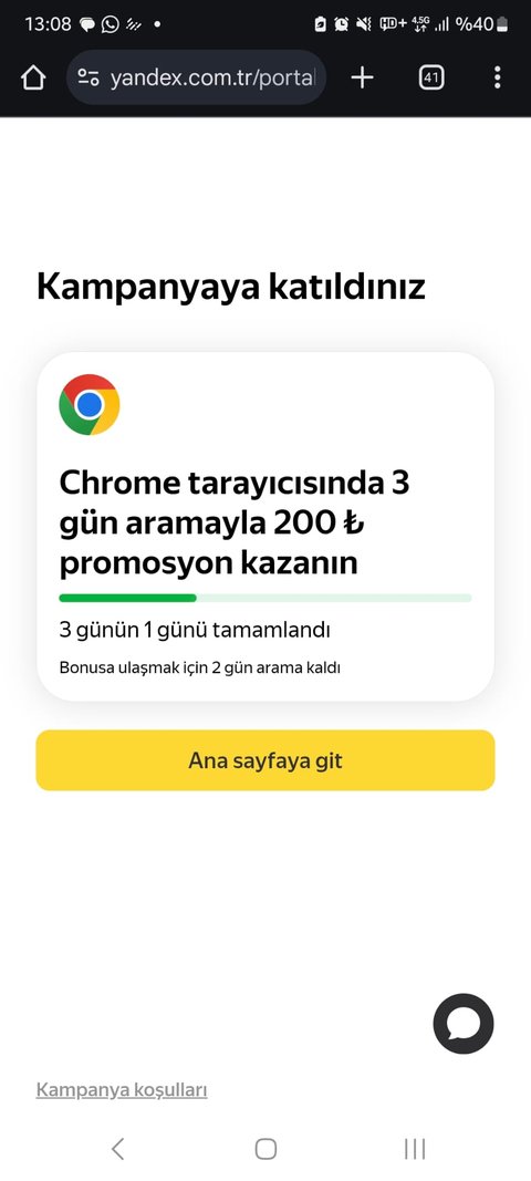 Yandex'i dene, PttAVM'de geçerli 200 ₺ kazan