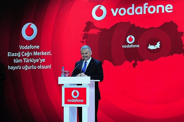  Vodafone'dan Elazığ'a Çağrı Merkezi