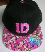  FİYAT DÜŞTÜ ! USA'DEN İTHAL 1D ONE DIRECTION BASKILI SNAPBACK ŞAPKA