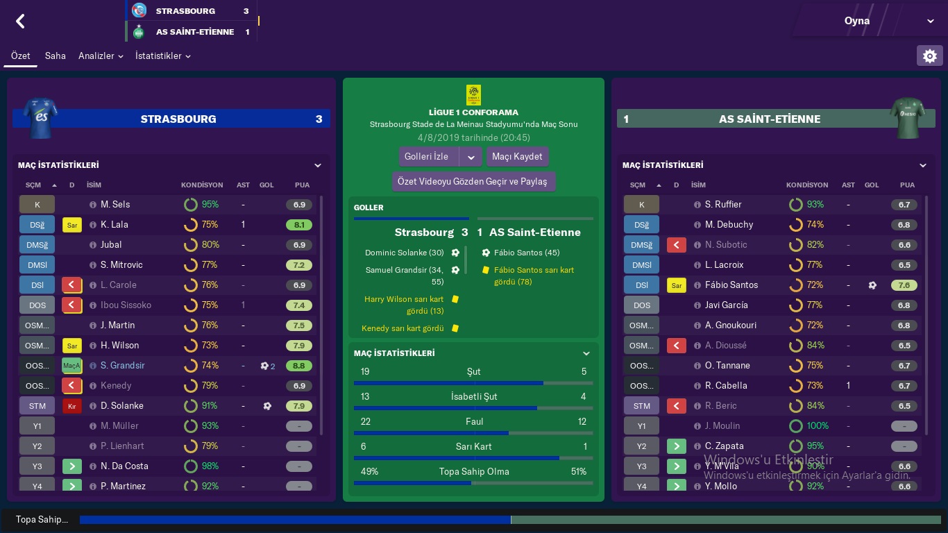 FM 2019 & STRASBOURG & 2.SEZON ŞAMPİYON OLDUK MU?  & MUHAMMET AKYILDIZ