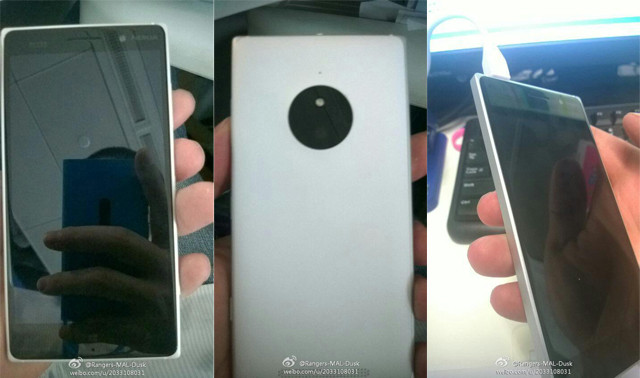 Lumia 830 olduğu iddia edilen bir cihaza ait görse