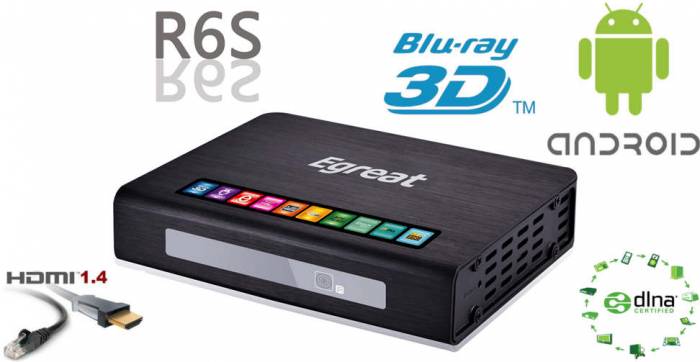  ▓▓ Egreat R6S 3D Medya Oynatıcı (Satılmıştır)