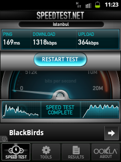 Vodafone Türkiye, 3G veri indirme hızında  1 numara!