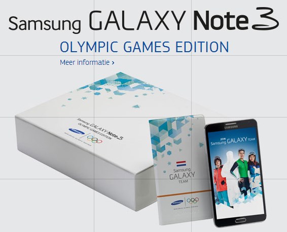 Samsung Galaxy Note 3 olimpiyat versiyonu duyuruldu