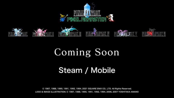 Final Fantasy Pixel Remaster Collection mobil cihazlar için duyuruldu