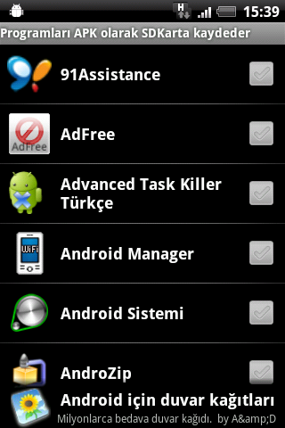  Android Program Türkçeleştirme (Sürekli Programlar Ekleniyor)