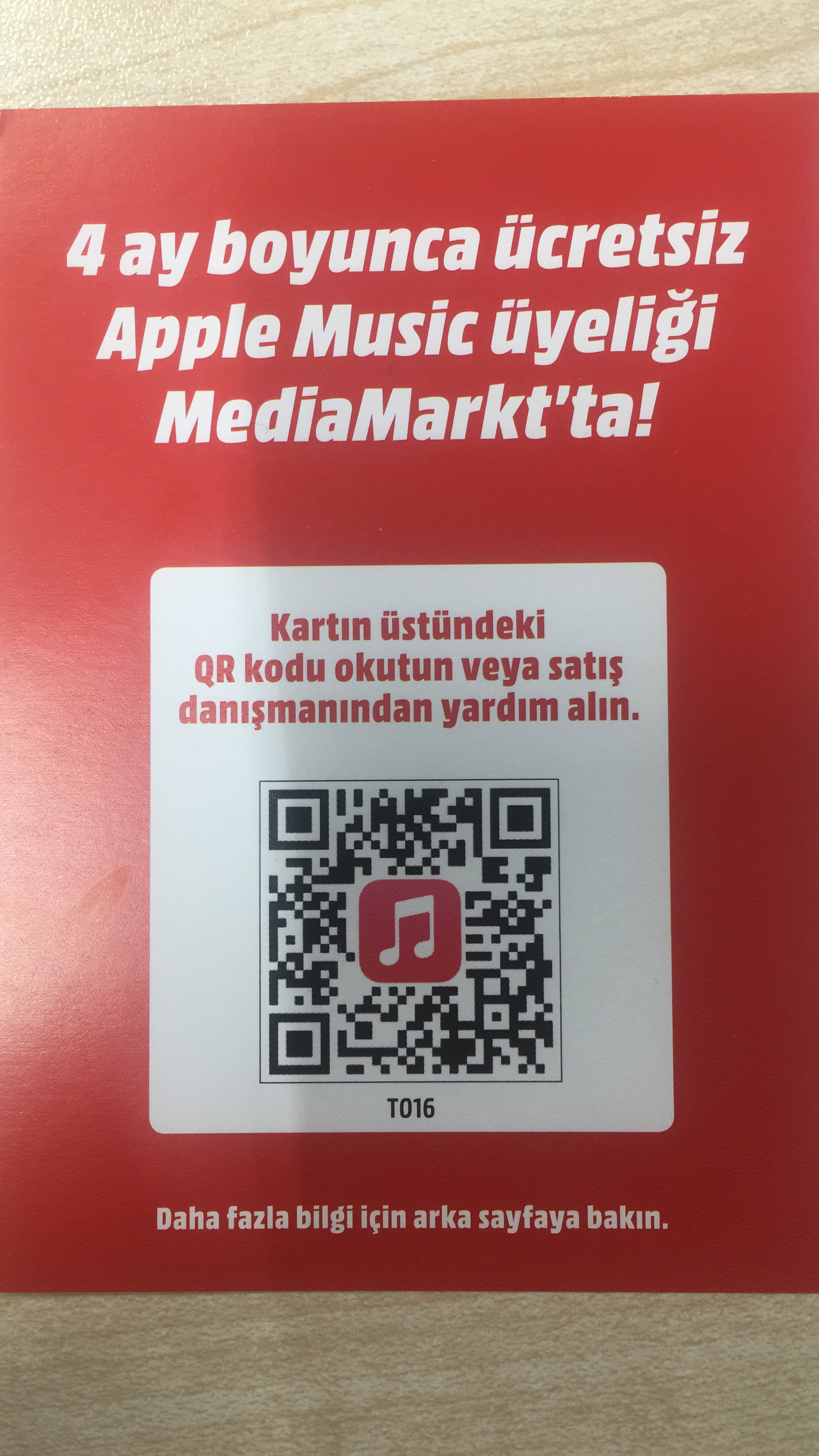 4 ay ücretsiz Apple Music üyeliği MediaMarkt'ta! – Hediye Kodu