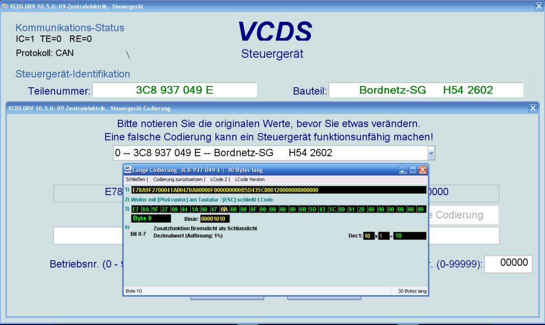 --- VAG COM / VCDS Kullanicilar ve Kodlamalar Bölümü ---