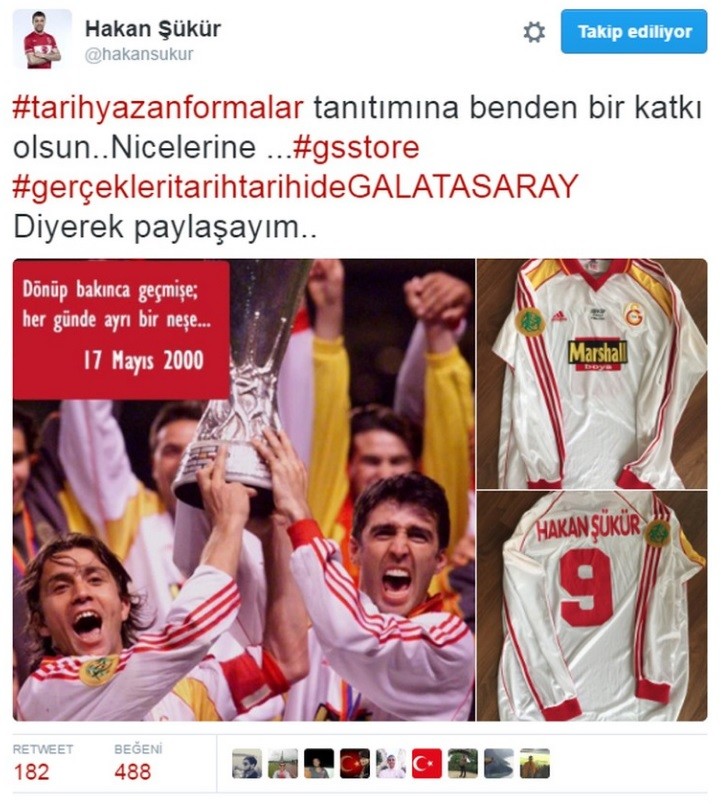  Hakan Şükür'ün Paylaşımına Tepki Yağdı