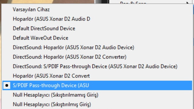 << Asus XONAR D1 - D2 - HDAV1.3 - ESSENCE - ROG Ses kartı kullananlar >>