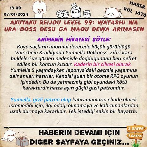 Animeli Günler Haber (AnimeSeverler)📰