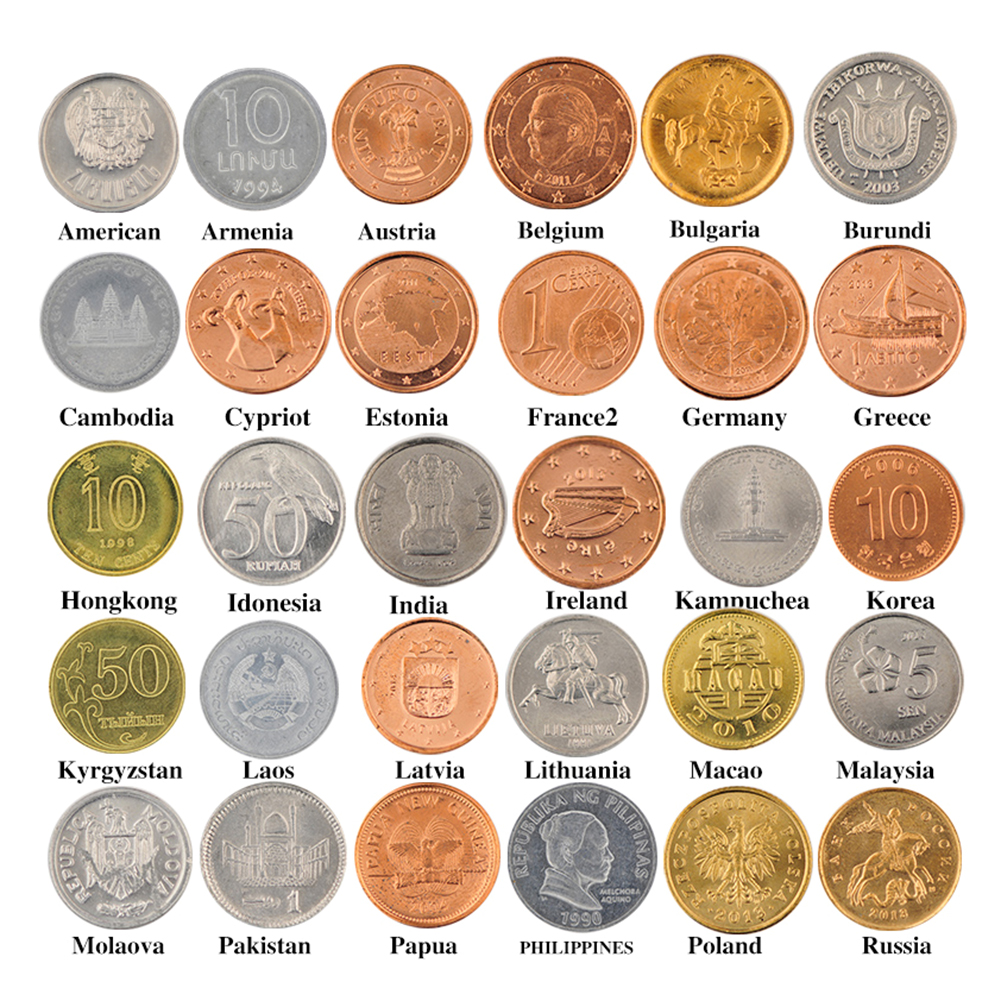 современные монеты картинки