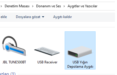 Usb Bellek Görmüyor Çalışmıyor Yardım