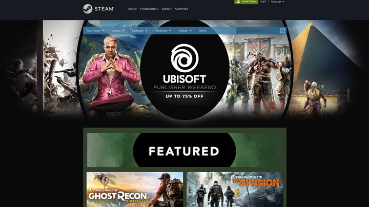 Steam'de Ubisoft oyunları indirime girdi: İşte öne çıkanlar