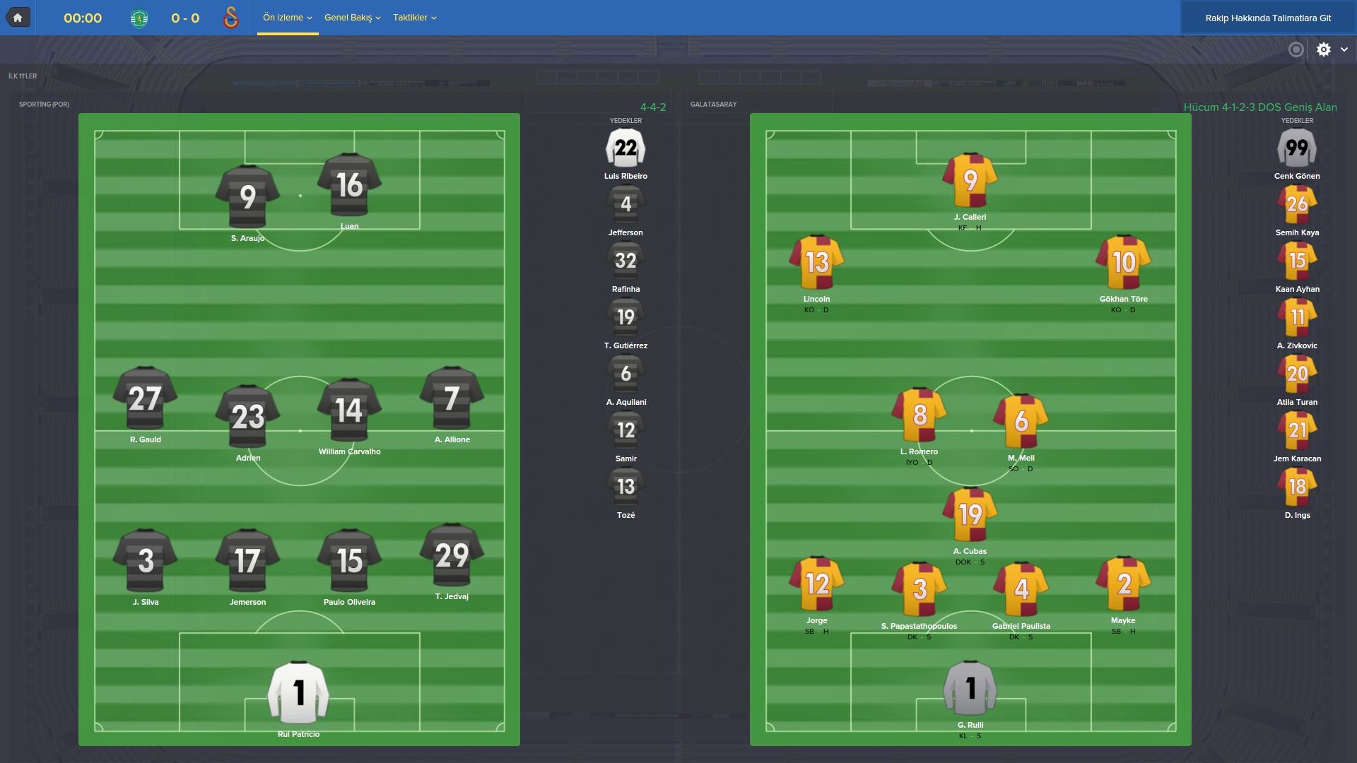  FM 2016 Galatasaray Kariyeri  -Yine yeniden- (3. sezon basladi)