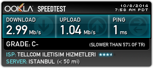  Superonline internetin 25 mbps hızı 100 mbps oldu!!