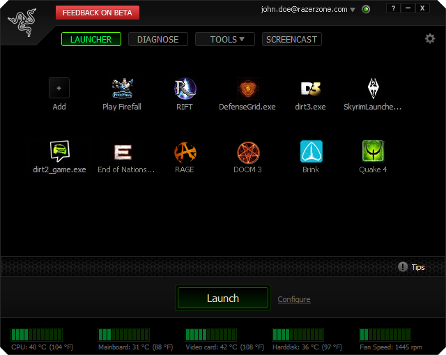  gamebooster ile sistem performansında +%10 ve +FPS ! :)