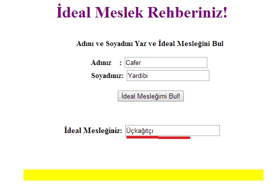  mesleğini öğren