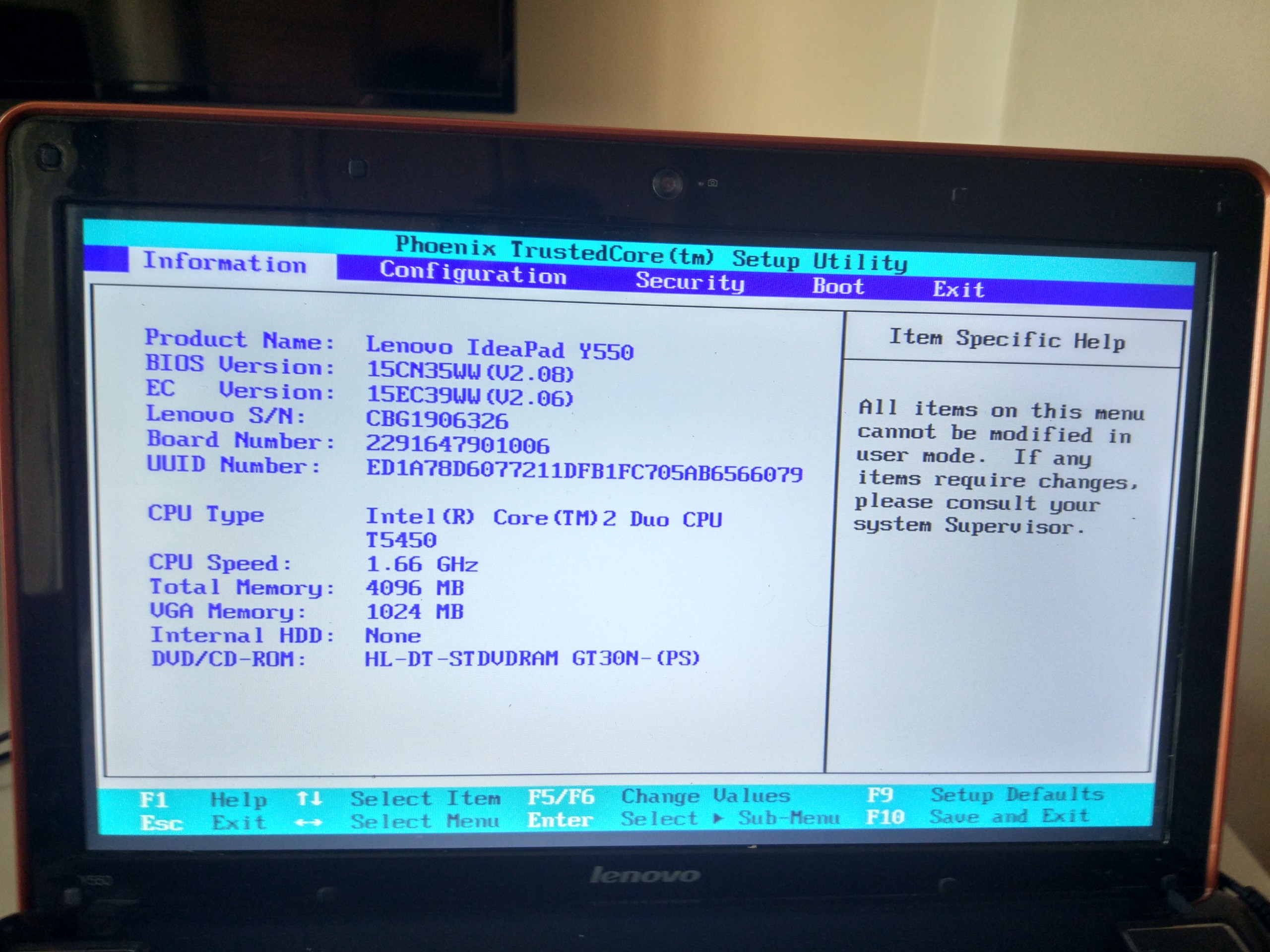 Lenovo Y550p  Laptop SSD gormuyor. Resimli Konu Destek Lütfen !!