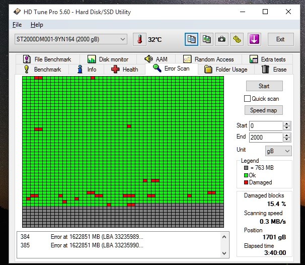  Lütfen Yardım Lazım Yoksa 2Tb Hardisk Çöp Olacak Çözüme Ulaştırana 50 Lira Verecğim