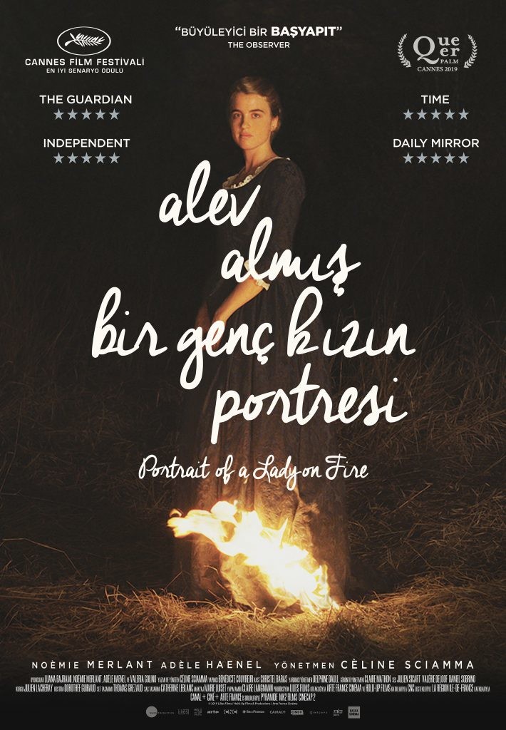 Portrait of a Lady on Fire (2019) 6 Aralık vizyon | Adéle Haenel, Noémie Merlant, dir.Celine Sciamma