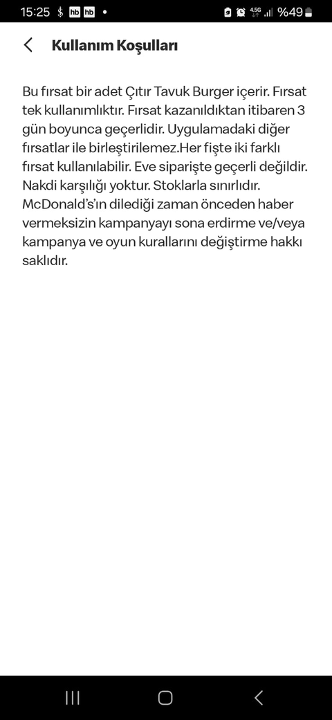 Mc Donald uygulaması Burger Crush tekrar geldi(Güncel 01.01.2025)