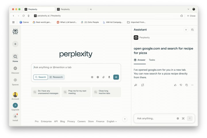 Perplexity, yapay zekalı tarayıcısı Comet’i tanıttı: Chrome’a rakip