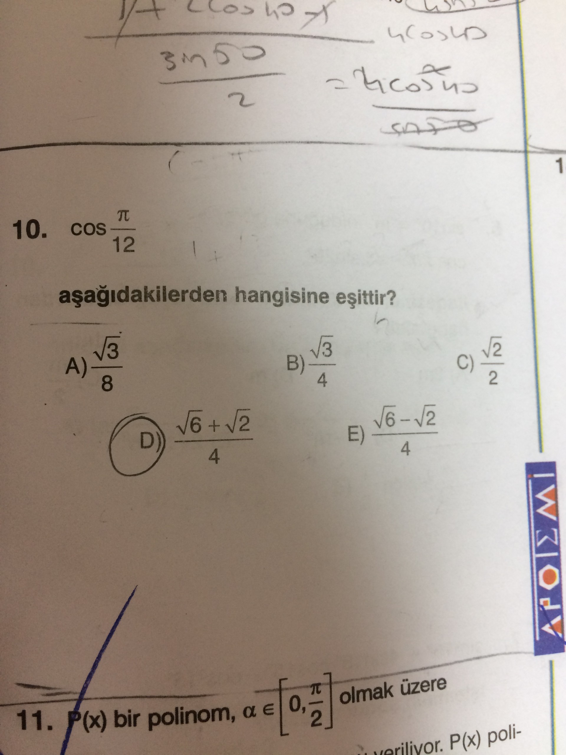 TRİGO USTALARI BURAYA(Apotemi trigo’dan sorularım var!