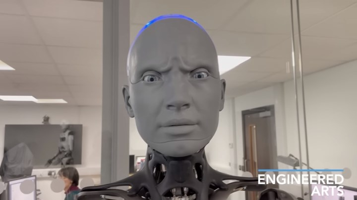 En gelişmiş insansı robot Ameca’ya ChatGPT eklendi: Tüyler ürpertici video yayınlandı!
