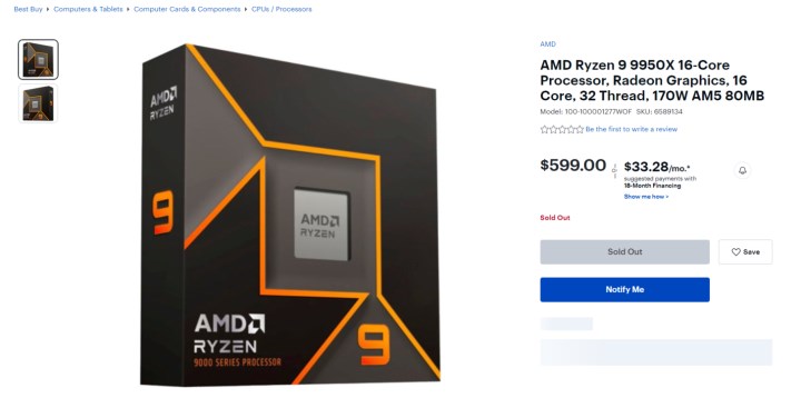 AMD Ryzen 9000 işlemcilerin fiyatları onaylandı