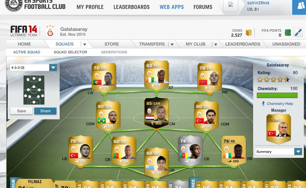 Ea ultimate team