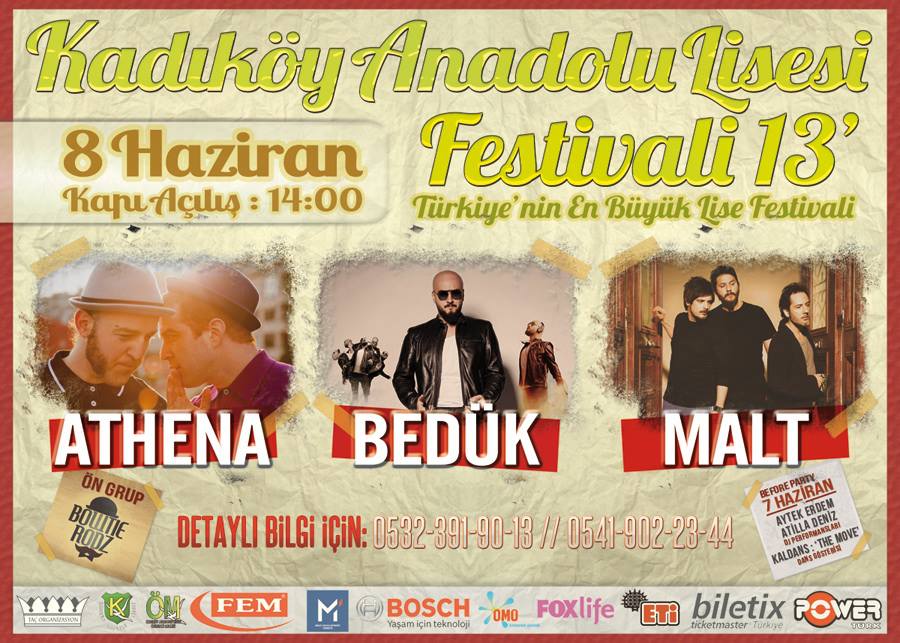  KALfestivali '13 Athena - Bedük - Malt