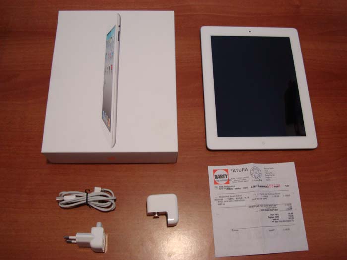  ipad 2 WI-FI 16 GB 23.07.2011 Faturalı (Beyaz) Türkiye Garantili 950 TL