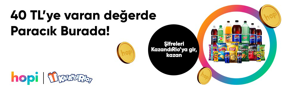 Alışverişlerin Hopi’nle Paracık KazandıRio