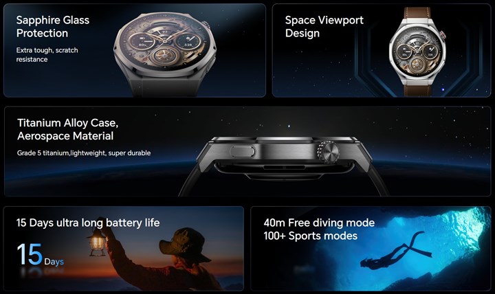 Titanyum kasalı Honor Watch 5 Ultra tanıtıldı: İşte özellikleri ve fiyatı