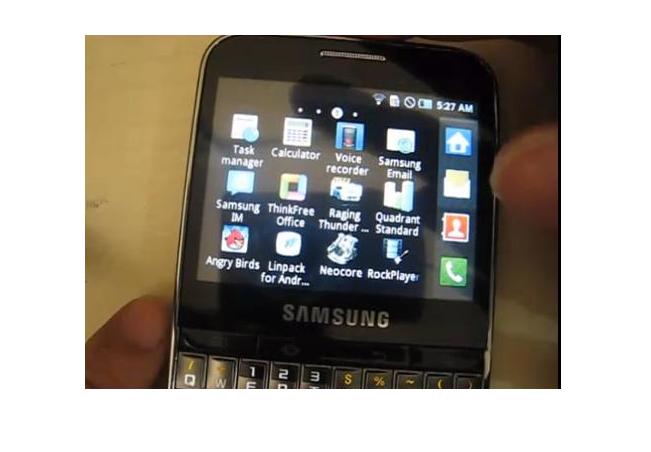  ***SAMSUNG GALAXY PRO B7510***dokunmatik,qwerty,android***