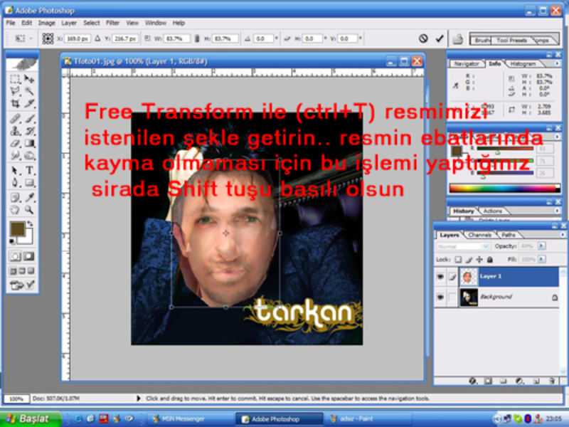 iii photoshop dersleri iii metinler