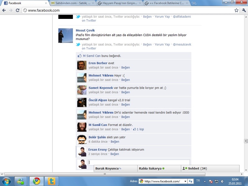  == Facebook İletilerine Cevap Olarak DH Replikleri Yazıyoruz ==