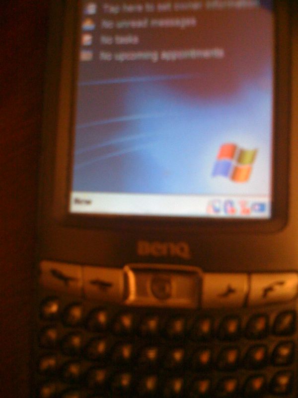  Satılık Benq P50 Ceptelefonu/PDA harika bir cihaz