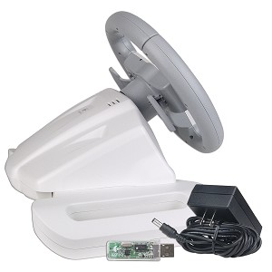  Logitech Speed Force Wireless Racing Wheel for Wii