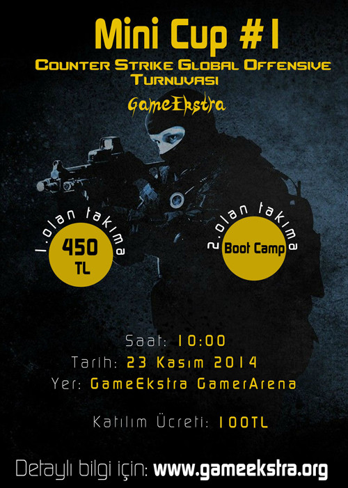  23 Kasım GameEkstra CS:GO Mini Cup #1 turnuvası